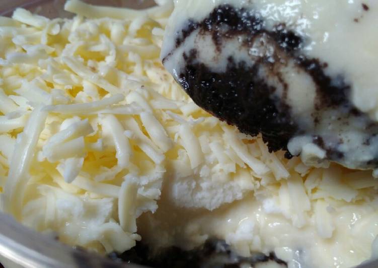 gambar untuk resep Chesee cake lumer oreo