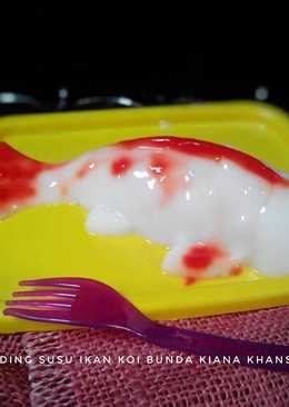 Puding ikan koi