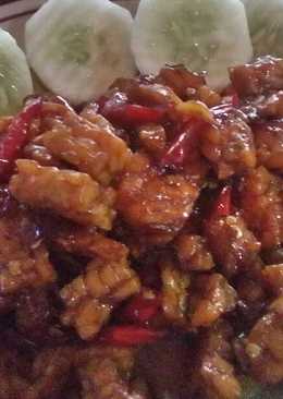 Oseng Tempe Pedas Manis