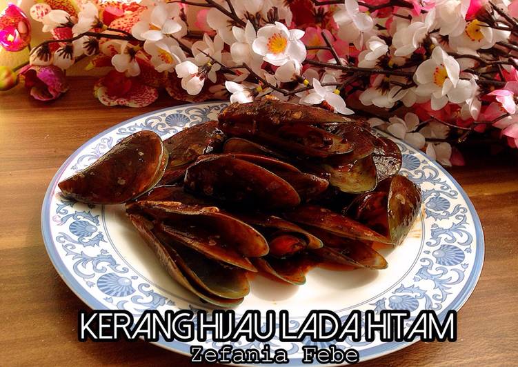 gambar untuk resep Kerang Hijau Lada Hitam