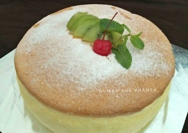 Resep Japanese Cheese Cake Karya Listia Ibunya Khansa