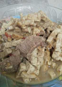 Tumis Tempe Daging Rasa Nendang