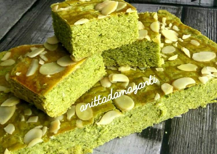 resep masakan Boterkoek Holland Matcha