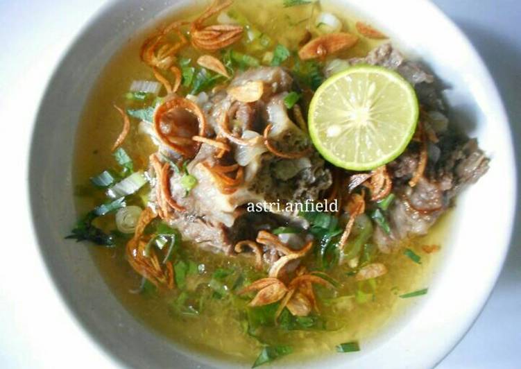 resep masakan Sop Buntut Sapi Berempah #KitaBerbagi