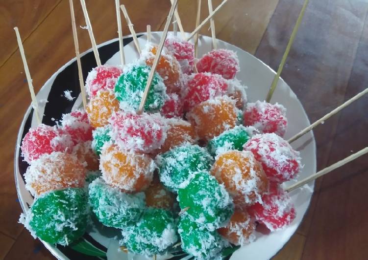 Sate getuk pelangi recipe main photo