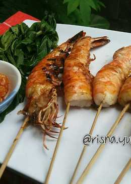 Udang bakar saus tiram