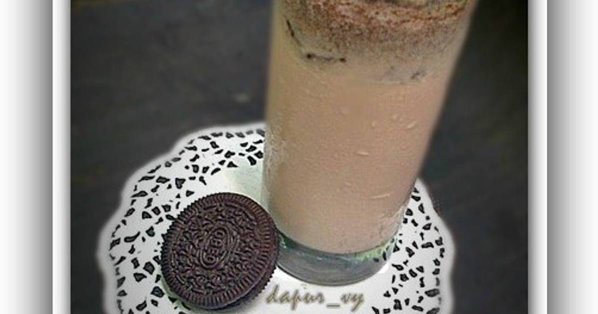 Resep Simple Strawberry OREO MILKSHAKE