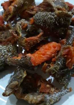 Kulit Salmon Goreng