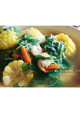 Sayur bening bayam