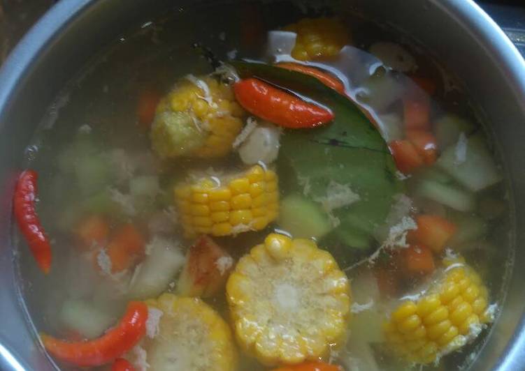 gambar untuk resep makanan Sayur asem ayam