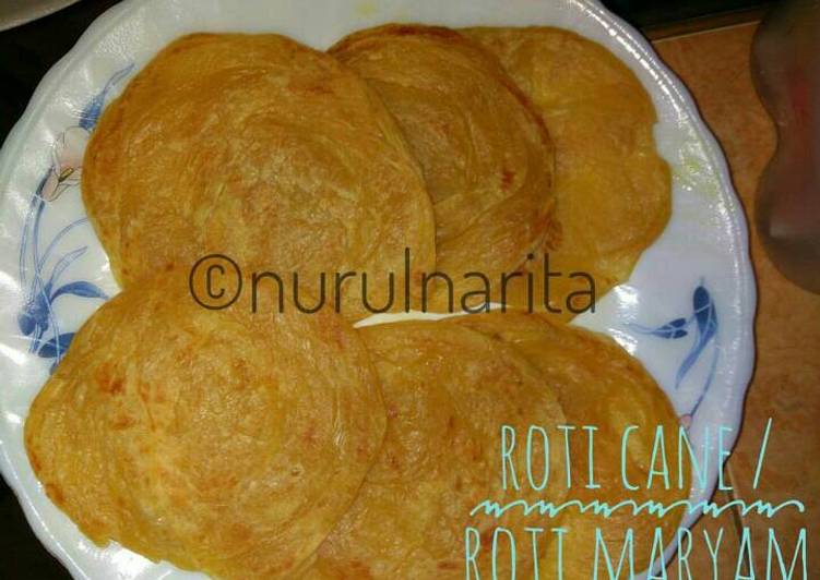 resep Roti Cane atau Roti Maryam