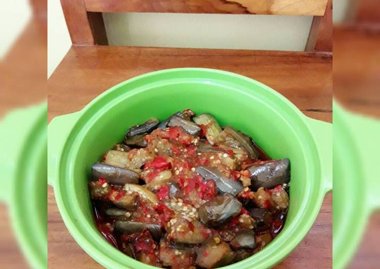 resep masakan Balado terong