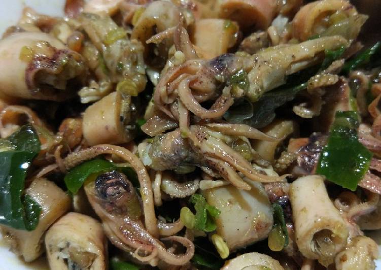 Resep Oseng Cumi Cabe Hijau