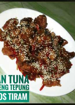 Ikan Tuna Goreng Tepung Saos Tiram