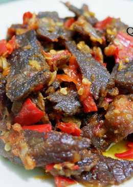 Balado Dendeng Sapi