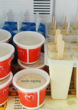 Popsicle duren mudah & enak
