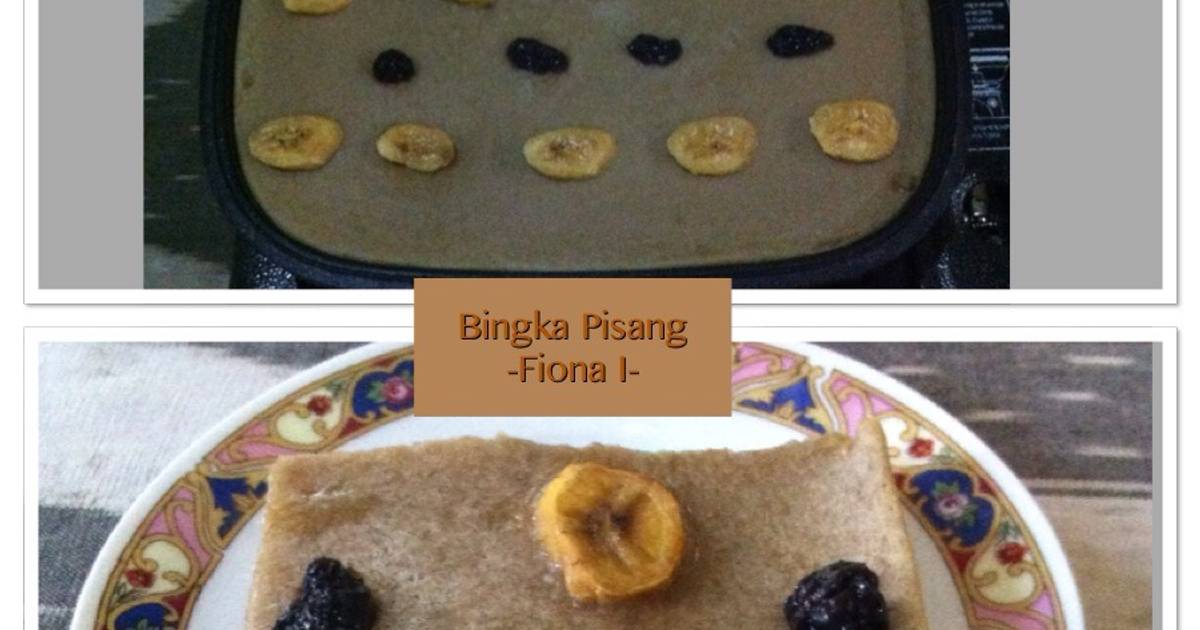 Resep Bingka Pisang
