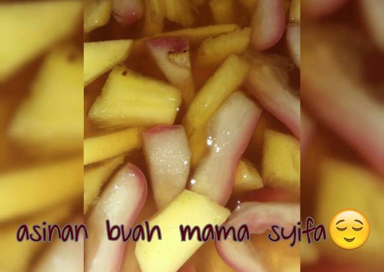 resep Asinan buah