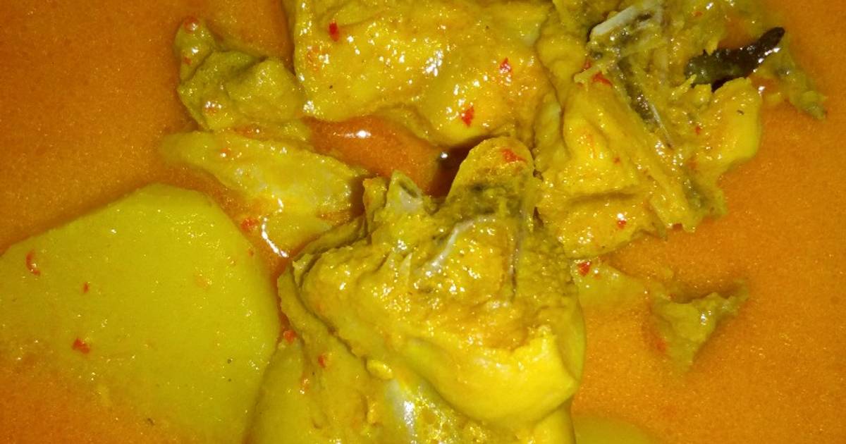 Resep Gulai Padang Ayam Kampoeng ala Sukmawati Zaen