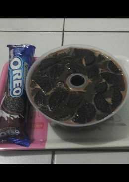 Puding oreo coklat praktis rasanya nyoklat banget