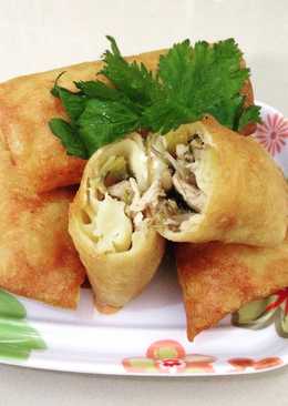 Lumpia ayam sayur