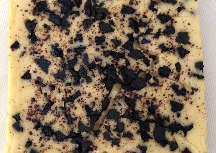 resep masakan Oreo cheese cake