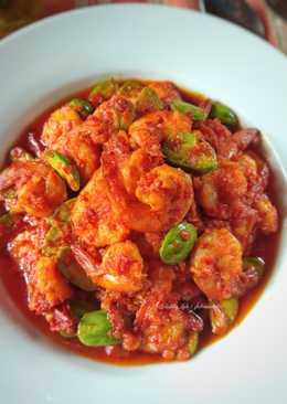 Balado Udang Pete