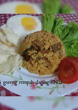 Nasi Goreng Rempah daging#BikinRamadanBerkesan