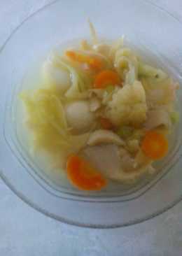 Sop rolade jamur tiram
