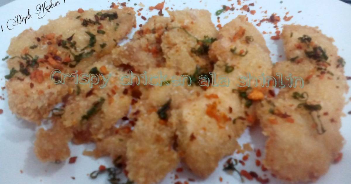 Resep Crispy Chicken ala Shinlin ala Diyah Kuntari