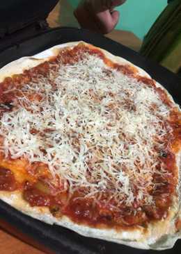 Bolognese Crispy Pizza (Happy Call Double Pan)