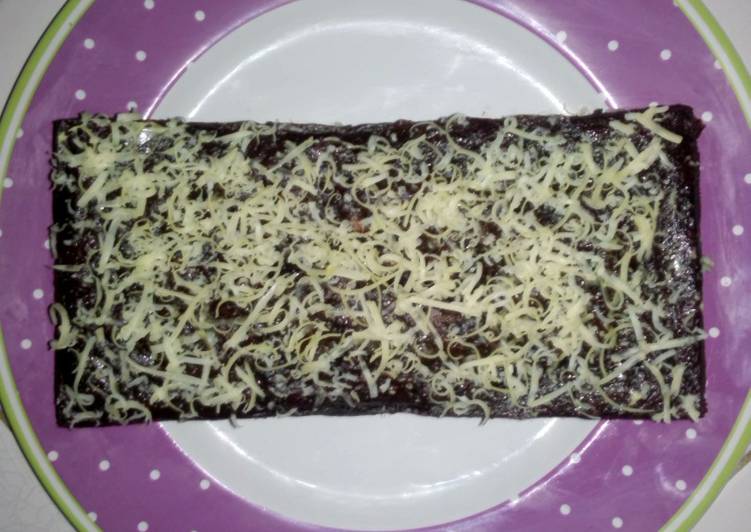 bahan dan cara membuat Brownies Kukus Pisang Ambon