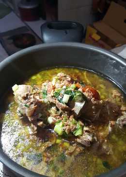 Sop buntut sapi/tulang iga sapi sederhana ala keluarga mch