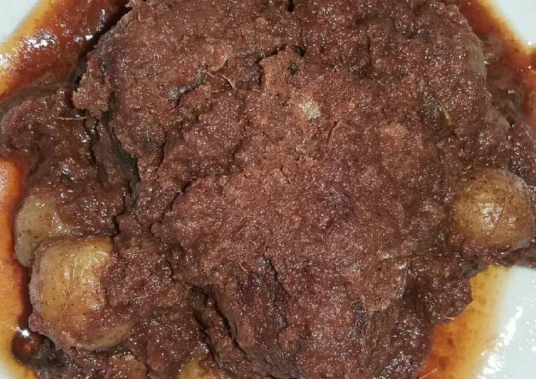 Resep Rendang Padang Karya Vivia