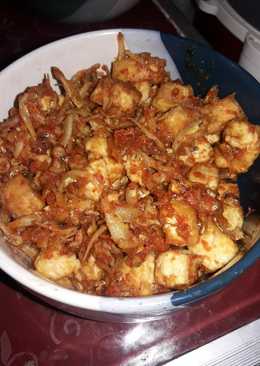 Teri Medan Tahu Balado#BikinRamadhanBerkesan#13