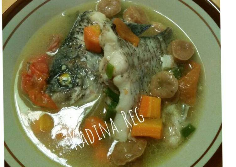 resep masakan Sop gurame