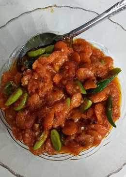 Sambel goreng udang pete