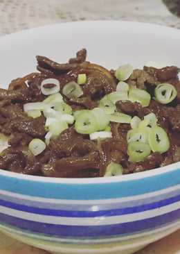 Beef Gyudon