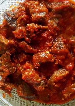 Daging Pedas (Daging Rica)