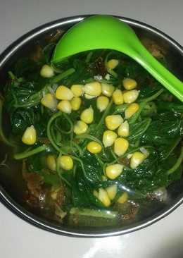 Sayur bening bayam