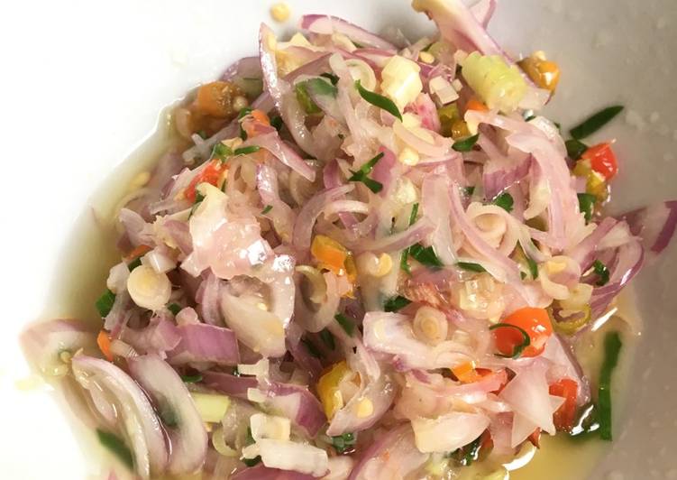 Sambal Matah Bali Simpel