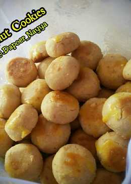 Peanut cookies (kuker kacang teflon)