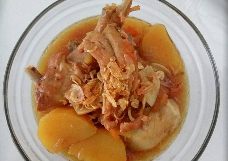 Resep Ayam Kecap Kuah Oleh Lingling