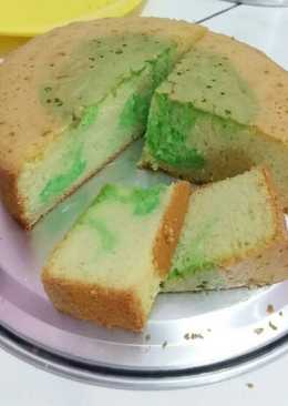 Honeydew jelly cake