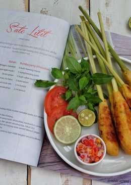 Sate lilit (khas Bali)