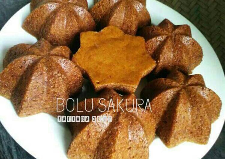 gambar untuk cara membuat Bolu SAKURA (Tanpa Telur)