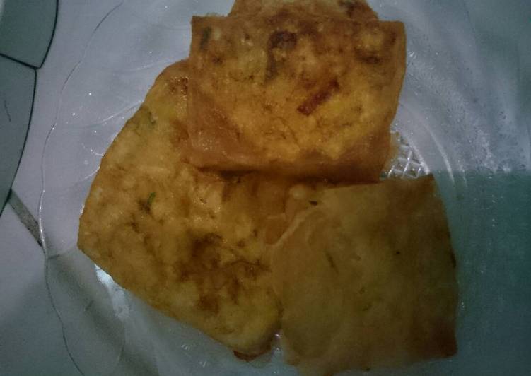 resep Martabak telor tahu mini