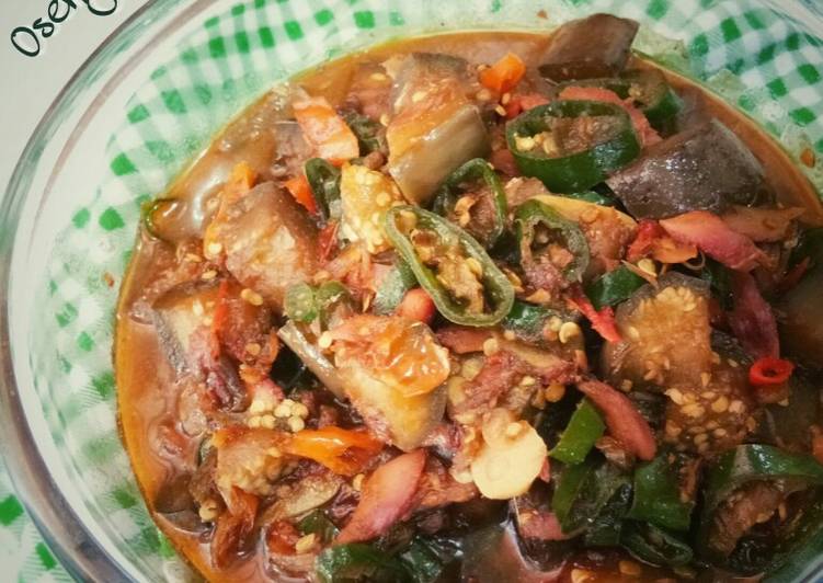 resep Oseng Klothok & Terong