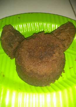 Cake Choco Oat ASI Booster Kukus (Tanpa telur, mixer, oven)