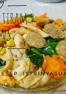 Tumis jamur tiram putih maknyus